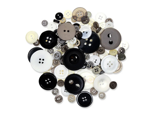 Button Embellishment: 60g Fashion-Dyed Medley E) Classic