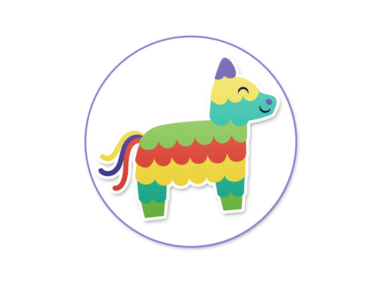 Paper Craft Sticker: 5"x12" Classic Themes 'Clear' Photo Safe C) Happy Birthday