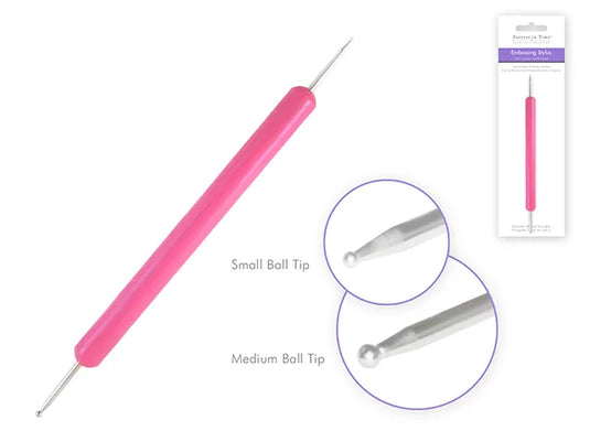 Paper Craft Essential: Embossing Stylus~ Double-ended Sm&Med Ball Points