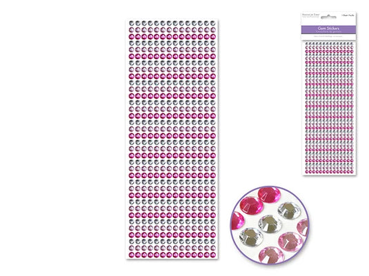 Paper Craft Sticker: 6mm Gem Lines 504pc Value-Pack F) Princess