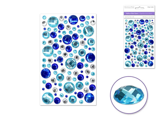 Paper Craft Sticker: 3.93"x5.9" Balloon Blast Gems A) Ocean