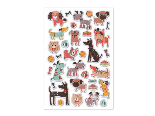 Paper Craft Sticker: 5.5"x8.3" Foil Fun 21) Pooch
