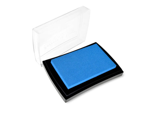 Stamp Ink Pad: 1.5"x2.5" Pigment Solid Color AcidFree L) Royal Blue