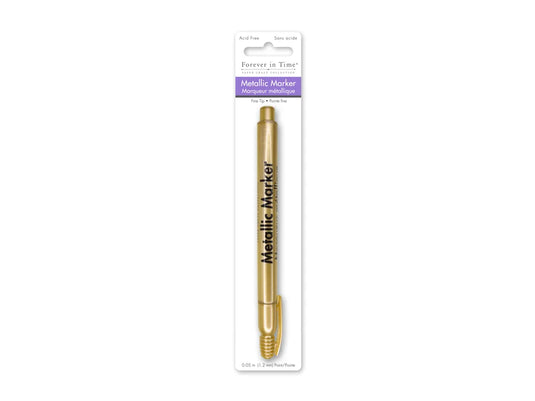 Metallic Marker: 1.2mm Fine Point A) Gold