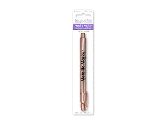 Metallic Marker: 1.2mm Fine Point H) Copper