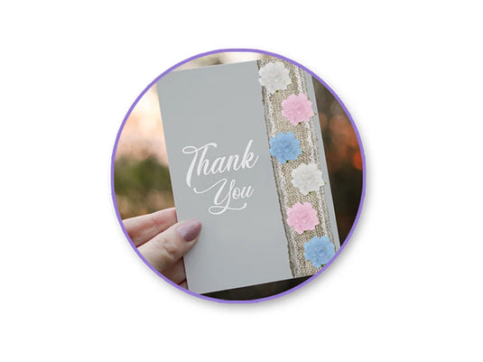 Floral Embellish: 1.25" Handmade Paper Mini Open Roses w/Stem A) Bold