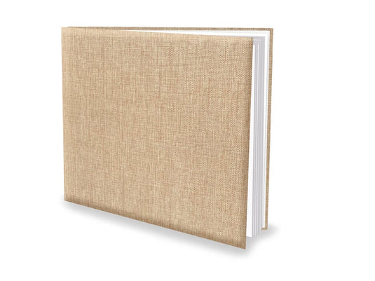 Scrapbook Album: 12"x12" PostBound w/10shts&prot A) Burlap