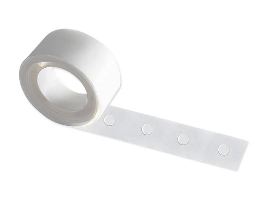 Wonder Dots: 5mm Round Double-Sided Clear Super-Tack 80pc Flat