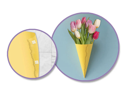 Wonder Dots: 10mm Square Double-Sided Clear Super-Tack 80pc Flat