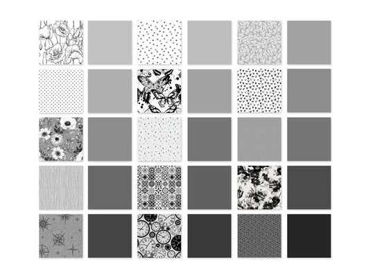 Cardstock: 12"x12" Color Theme Stack Pad x30 Double-Sided 230GSM B) Classic