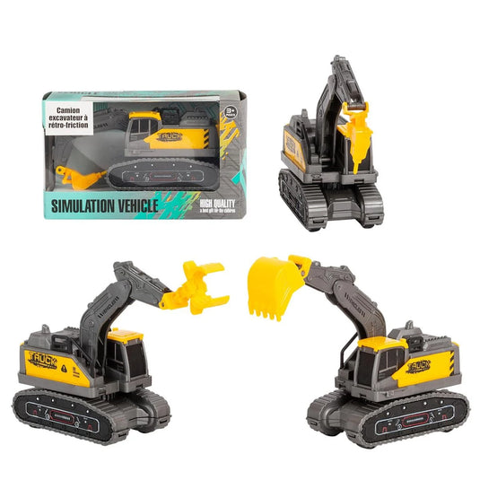 Construction Excavator Truck w/Friction Action