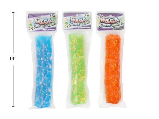 10" Mega Fidget Water Snake, Head card