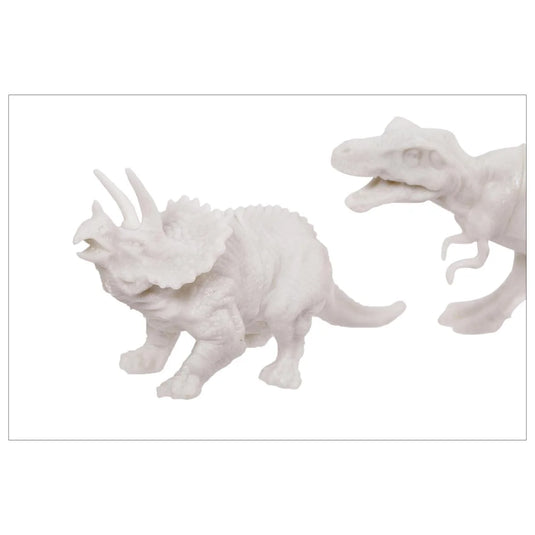 2-pc. Dinosaur Painting Set w/Paint & Brush, Polybag W/Header