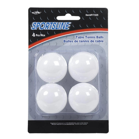 4-pc Table Tennis Ball Set, b/c (CS)