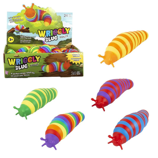 7.75" Fidget Wriggly Slug