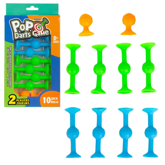 Fidget Pop Darts Game, 10pc/box, cbx