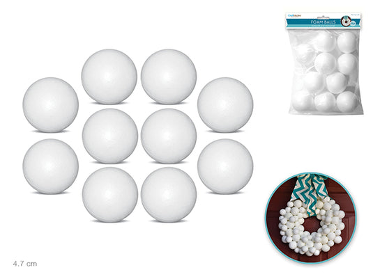 Polyfoam Ball: 2" 10/pk