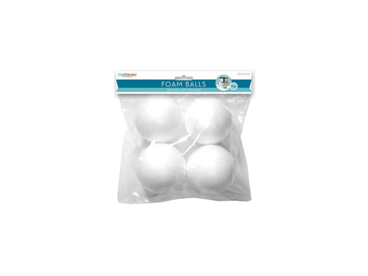 Polyfoam Ball: 3" 4/pk