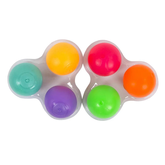 3-pc.Stick-Ozz, sticky Squeeze Ball 1.5" Blister card