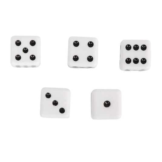 U-Game Zone 6-pc Square Dice Set, b/c