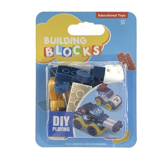 Police Cars Building Blocks, b/c
