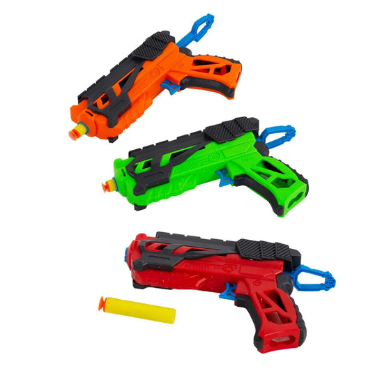 Air Gun with 4 suction bullets 3 Asstd Color, open box