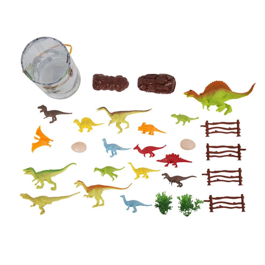 Large Dinosaur in Tube