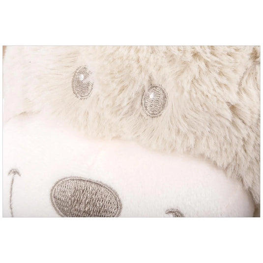 Cuddly Buddy, 12" Brown Dog, Super Soft Micro Fleece Plush, h/c