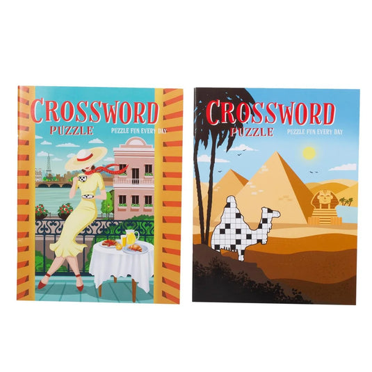 Super Puzzle Power Crossword Book 10.5" x 8" 64 pages