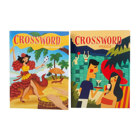 Super Puzzle Power Crossword Book 10.5" x 8" 64 pages