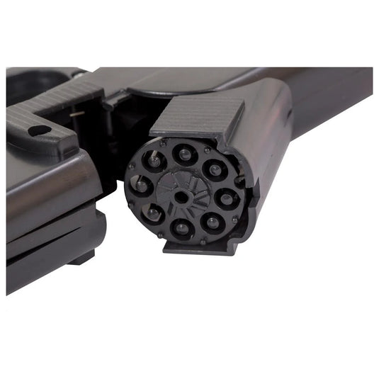 Super 8-shot Cap Gun, Black, b/c