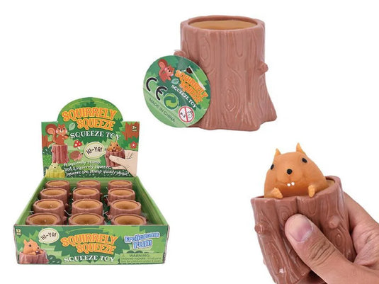 2.5" Squeezy Squirrel