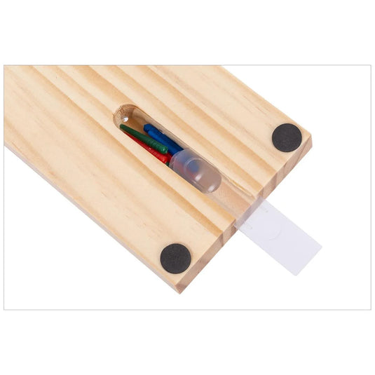 3-lane Wooden Cribbage Board, shrink pack