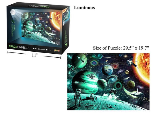 1000pcs Puzzle w/Lm, SpaceTraveler 29.5"x19.7",cbx