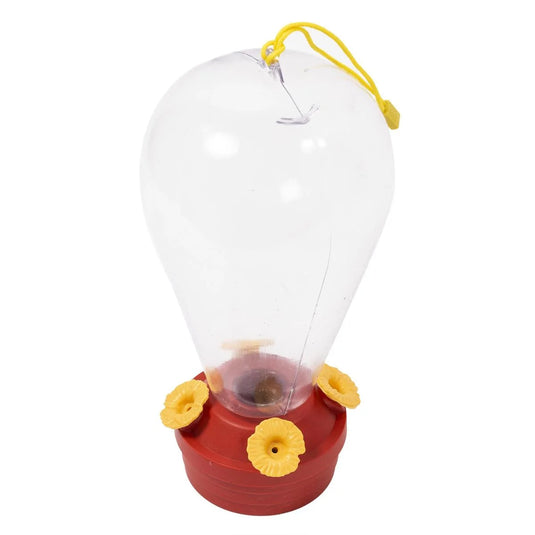 Garden E. 9"H Hummingbird Feeder, Hang Tag; 4.5"Lx9"H