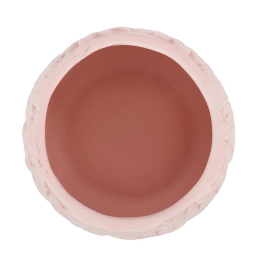 Blomma Ceramic Planter, 4.25"D brown box