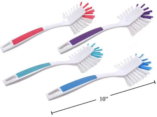 H.E., Plastic Brush w/Round Head, tag