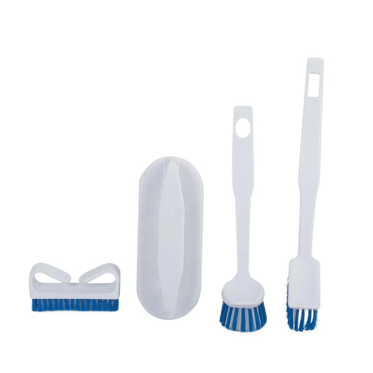 H.E. 4-pc. Brush Set, vinyl bag w/ header