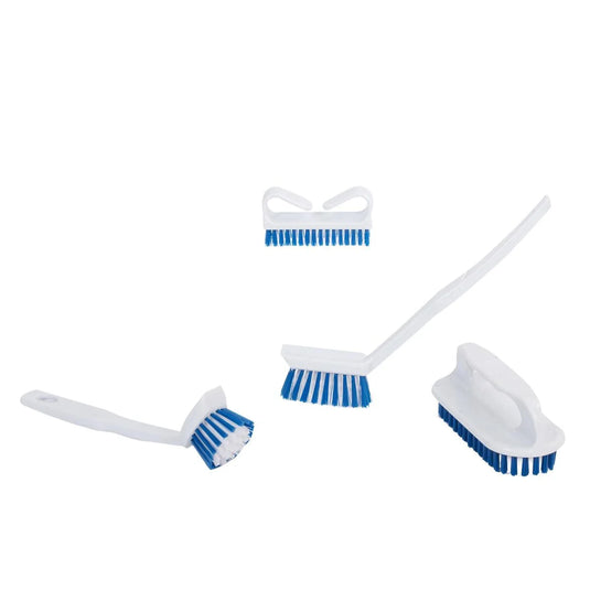 H.E. 4-pc. Brush Set, vinyl bag w/ header