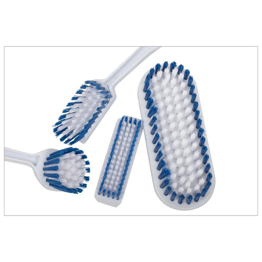 H.E. 4-pc. Brush Set, vinyl bag w/ header