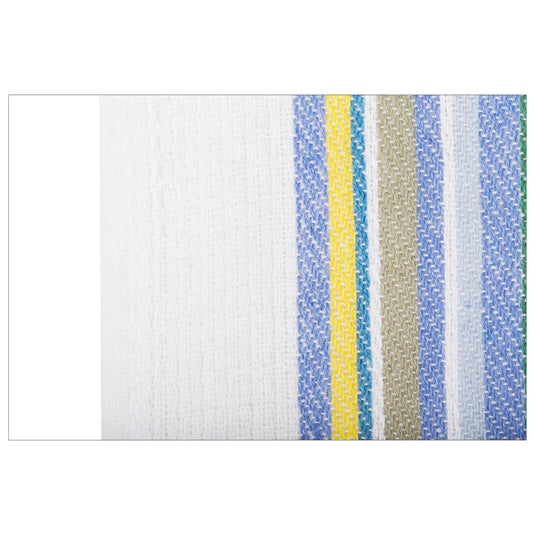 Luciano 15x25" Striped Waffle Tea Towel, 50g