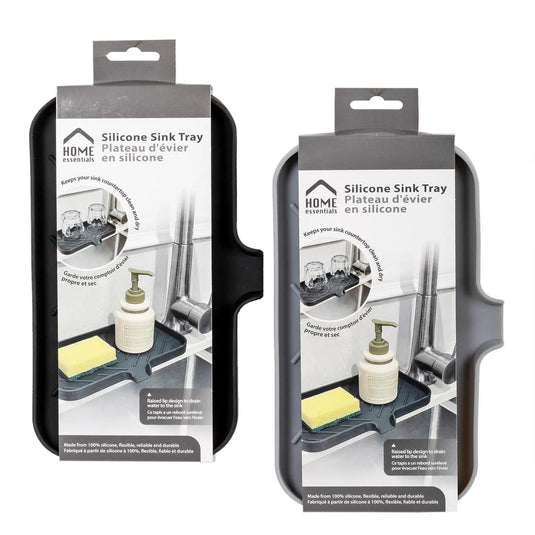 H.E. Silicone Sink Tray L:9.6", Wrap card(CS)