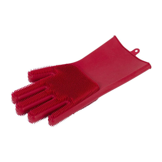 L. Gourmet Silicone Washing Sponge Glove, 2 colours, tag(CS)