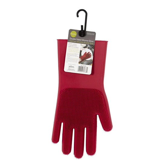 L. Gourmet Silicone Washing Sponge Glove, 2 colours, tag(CS)