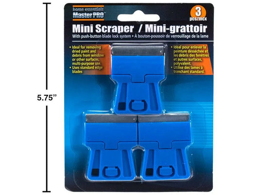H.E., 3-Pcs Mini Scraper, b/c