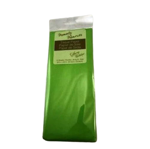 TISSUE WRAP EVERYDAY 10PCS LIME GREEN