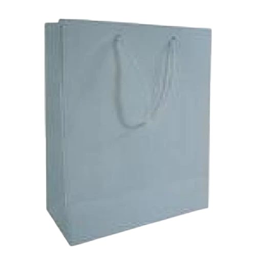 GIFT BAG SOLID COLOR MEDIUM SILVER