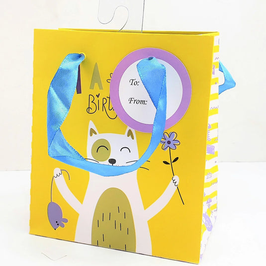 BIRTHDAY MED GIFT BAG, MATTE