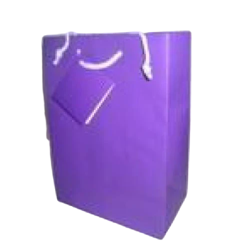 GIFT BAG SOLID COLOR MEDIUM PURPLE