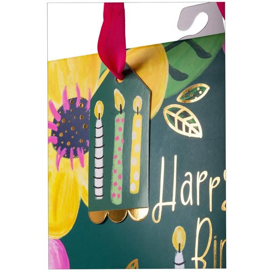 Paper T., Lge Gift Bag, Bday Cake, Matte/HS 157GSM, HS Tag +j-hook